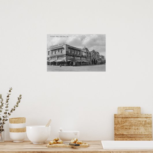 Poster Vue extérieure de l'hôtel Occidental (Cuisine)