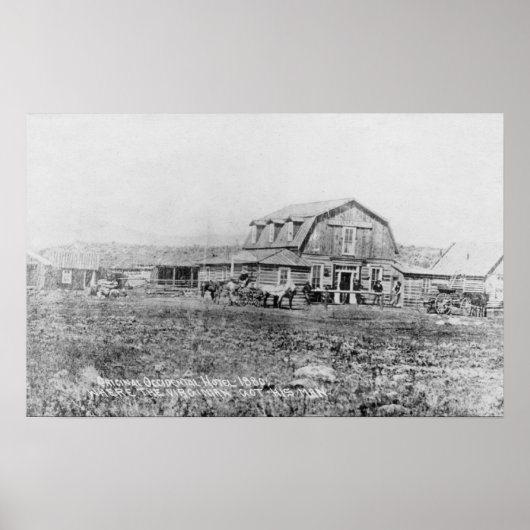 Poster Vue extérieure de l'hôtel Occidental original (Devant)