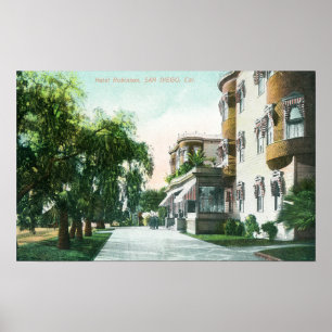 Poster Vue extérieure de l'hôtel Robinson