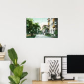 Poster Vue extérieure de l'hôtel Robinson (Bureau à domicile)