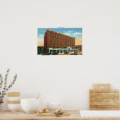 Poster Vue extérieure de l'hôtel Saranac (Cuisine)