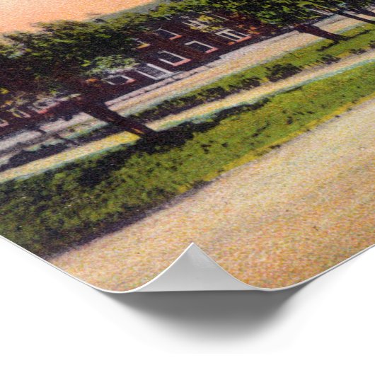 Poster Vue extérieure de l'hôtel Spreckels (Coin)