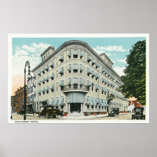 Poster Vue extérieure de l'hôtel Stuyvesant (Devant)