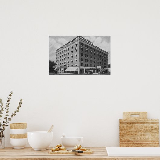 Poster Vue extérieure de l'Owyhee HotelBoise, ID (Cuisine)