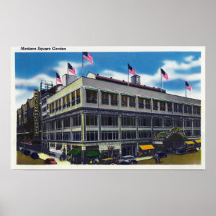 Poster Vue extérieure de Madison Square Garden