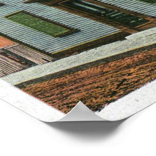 Poster Vue extérieure de Nathaniel Hawthorne (Coin)