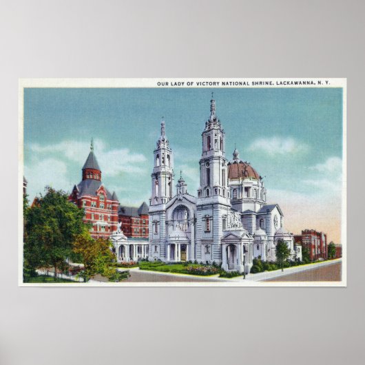 Poster Vue extérieure de Notre-Dame de la Victoire Nat'l (Devant)
