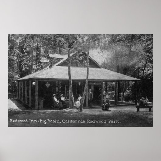 Poster Vue extérieure de Redwood Inn (Devant)
