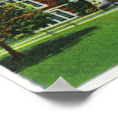 Poster Vue extérieure de Rockefeller Hall, Vassar (Coin)