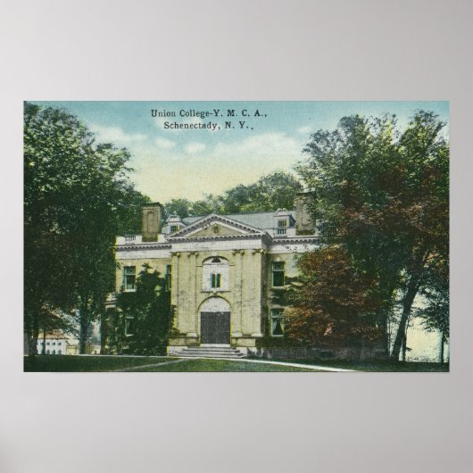Poster Vue extérieure de Union College YMCA (Devant)