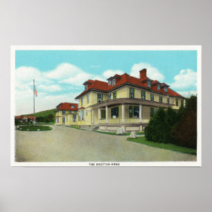 Poster Vue extérieure des armes de Bretton Woods