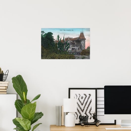 Poster Vue extérieure du bâtiment de Holly Oaks (Bureau à domicile)