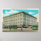 Poster Vue extérieure du bâtiment Porter (Devant)