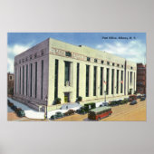 Poster Vue extérieure du bureau de poste # 2 (Devant)