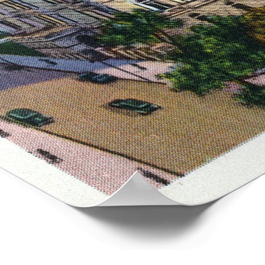 Poster Vue extérieure du Capitole de l'État (Coin)