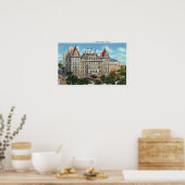 Poster Vue extérieure du Capitole de l'État (Cuisine)