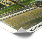 Poster Vue extérieure du collège de Kingston (Coin)