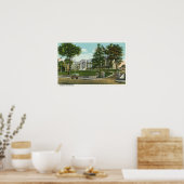 Poster Vue extérieure du collège de Kingston (Cuisine)