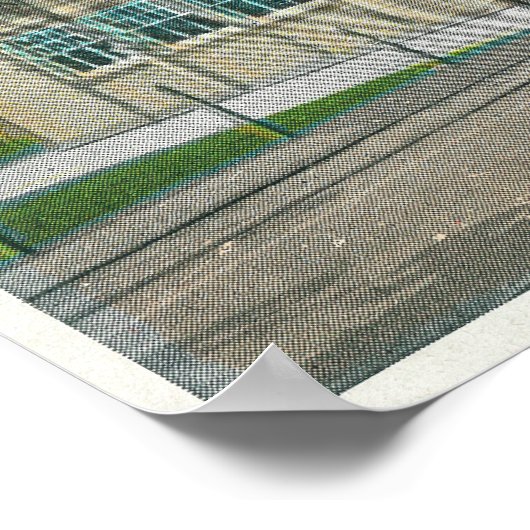 Poster Vue extérieure du dépôt du Pacifique Sud 3 (Coin)