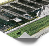 Poster Vue extérieure du gymnase de Union College (Coin)