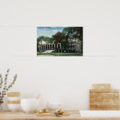 Poster Vue extérieure du gymnase de Union College (Cuisine)