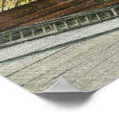 Poster Vue extérieure du journal Cabine Soda Works, Églis (Coin)