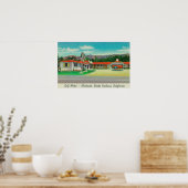 Poster Vue extérieure du Motel Golf, Montecito (Cuisine)