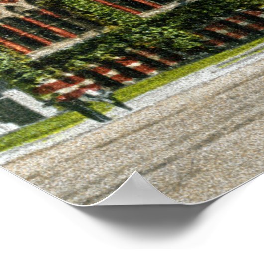 Poster Vue extérieure du musée d'art (Coin)