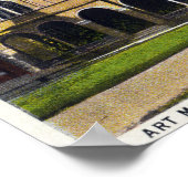 Poster Vue extérieure du musée d'art 2 (Coin)