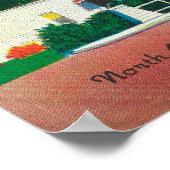 Poster Vue extérieure du North Bend Auto Court (Coin)