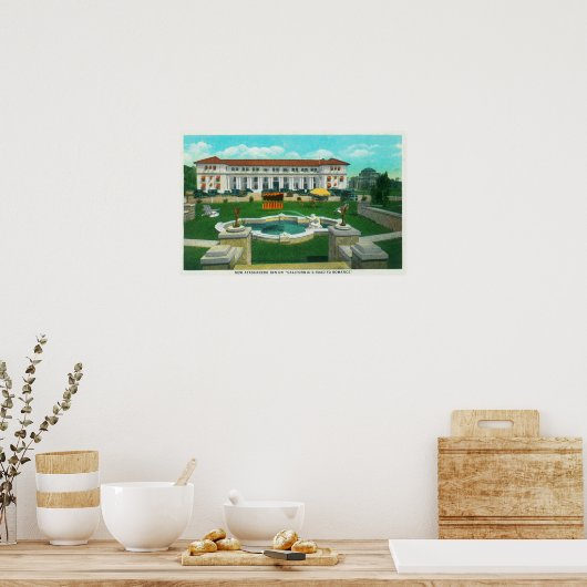 Poster Vue extérieure du nouveau Atascadero Inn Bungalow (Cuisine)