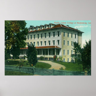 Poster Vue extérieure du Pacific Union College