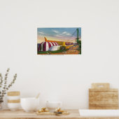 Poster Vue extérieure du pavillon alimentaire et agricole (Cuisine)