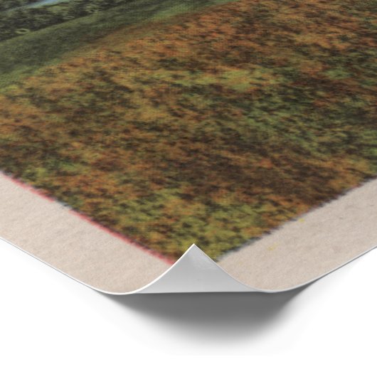 Poster Vue extérieure du phare de Nobska (Coin)