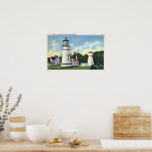 Poster Vue extérieure du phare d'UmpquaCoast (Cuisine)