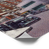 Poster Vue extérieure du Portland Central Bus (Coin)