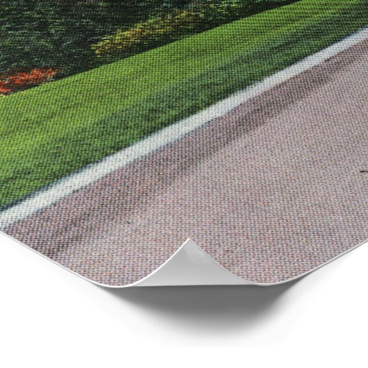 Poster Vue extérieure du Sanatorium Raybrook (Coin)