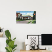 Poster Vue extérieure du Sanatorium Raybrook (Bureau à domicile)