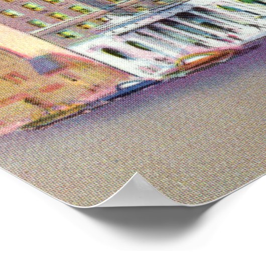 Poster Vue extérieure du Sheraton Hotel à Copley (Coin)