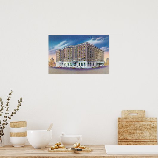 Poster Vue extérieure du Sheraton Hotel à Copley (Cuisine)