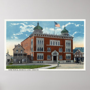 Poster Vue extérieure du temple de Kora, tombeau