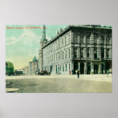 Poster Vue extérieure du temple maçonnique 2 (Devant)