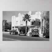 Poster Vue extérieure du théâtre Fontana (Devant)
