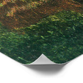 Poster Vue extérieure d'un comté de Tule HutLake, CA (Coin)