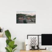 Poster Vue extérieure d'un Plante de fonderie (Bureau à domicile)