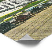 Poster Vue externe du NY State Office Bldg (Coin)