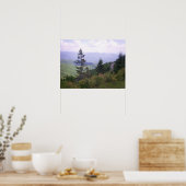 Poster Vue Extraordinaire De La Passerelle Winding Blue R (Cuisine)