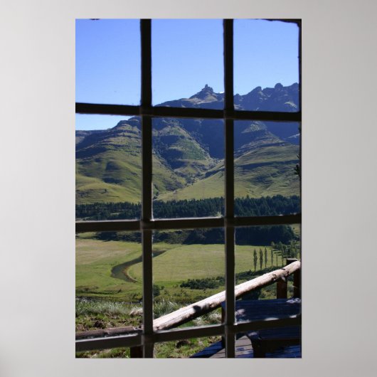 Poster Vue fenêtre (Devant)