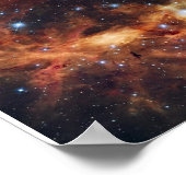 Poster Vue festive de Hubble d'un grand régi étoilé (Coin)