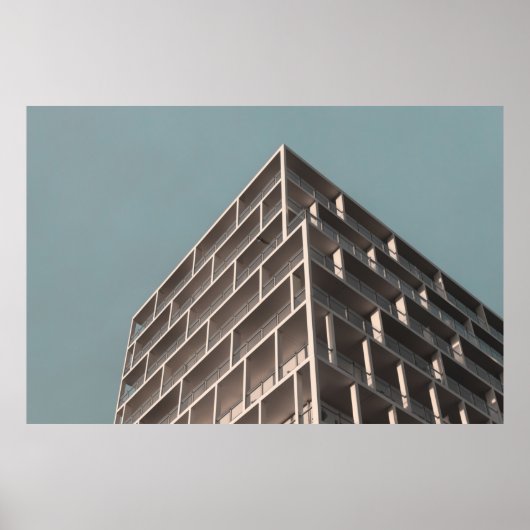 POSTER VUE FONDAMENTALE DU BÂTIMENT À HAUTE AUGMENTATION (Devant)